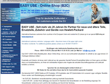 Tablet Screenshot of easyuse.com
